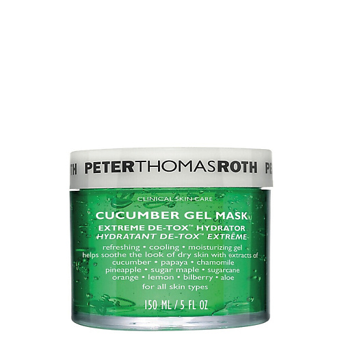 PETER THOMAS ROTH Увлажняющая маска-детокс Cucumber Gel Mask 150 #1
