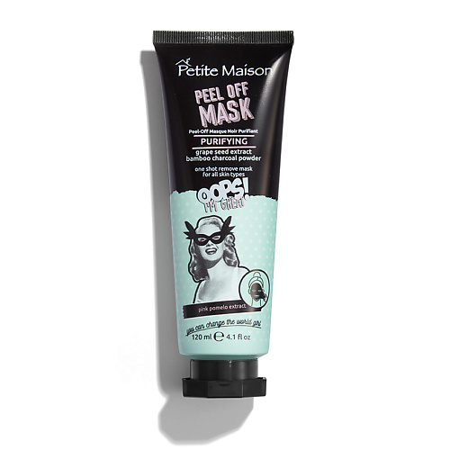 PETITE MAISON Черная очищающая маска-пленка PURIFYING PEEL OFF MASK 120 #1