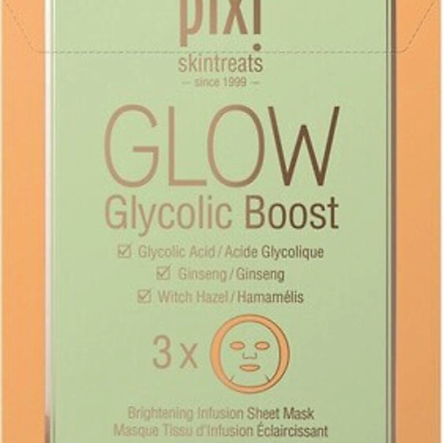 PIXI Маски для лица Glow Glycolic Boost 26 #1