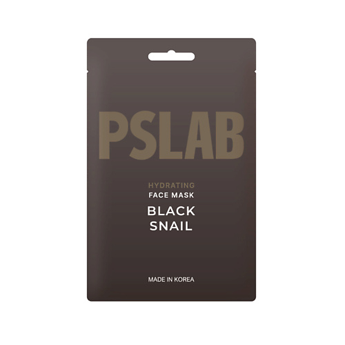 PS.LAB Питательная тканевая маска для лица Black Snail 23 #1