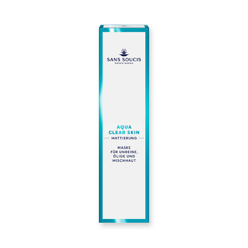 SANS SOUCIS BADEN·BADEN Маска очищающая "Aqua clear skin" 50 #1