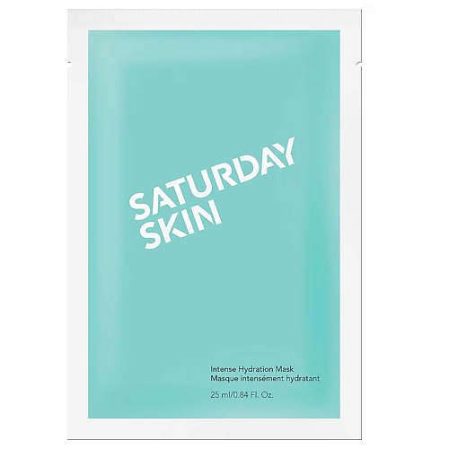 SATURDAY SKIN Охлаждающая биоцеллюлозная маска intense для интенсивного увлажнения 25 #1