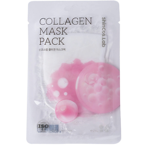 SHINCOS.LAB Тканевая маска с коллагеном Collagen Mask Pack 27 #1