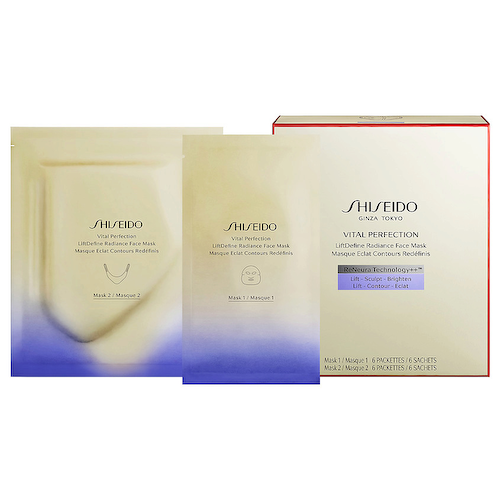 SHISEIDO Моделирующая маска для лифтинга и сияния кожи Vital Perfection 12 #1