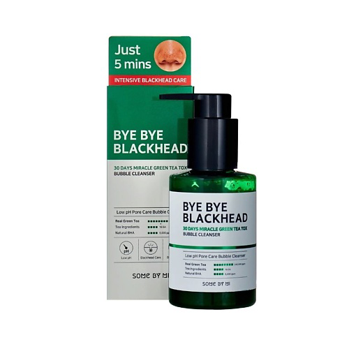 SOME BY MI Маска-пенка для лица пузырьковая Bye Bye Blackhead 30 Days Miracle 120 #1