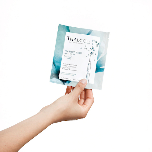 THALGO Маска для лица увлажняющая экспресс Морской Источник Thirst Quenching Shot Mask 20 #1