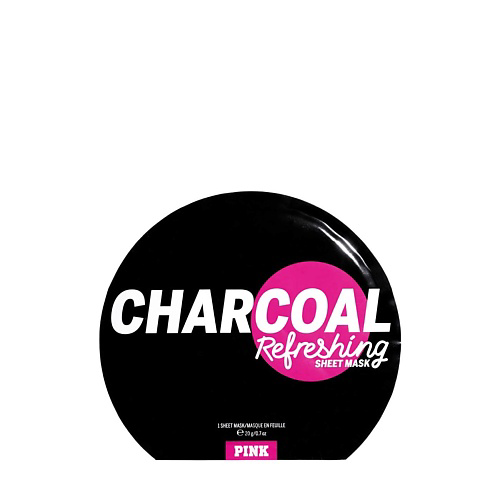 VICTORIA'S SECRET Освежающая тканевая маска PINK Charcoal Refreshing Sheet Mask 20 #1