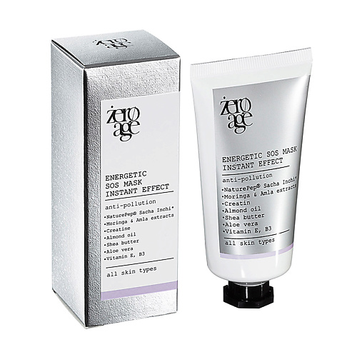 ZERO AGE Маска sos-энергетик мгновенный эффект Energetic SOS Mask Instant Effect 50 #1