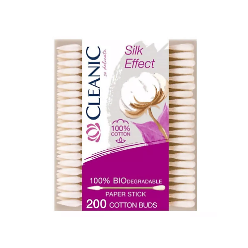 CLEANIC Silk Effect Гигиенические ватные палочки #1