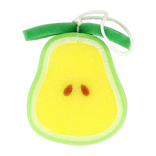 DECO. Губка для тела со шнурком pear #1
