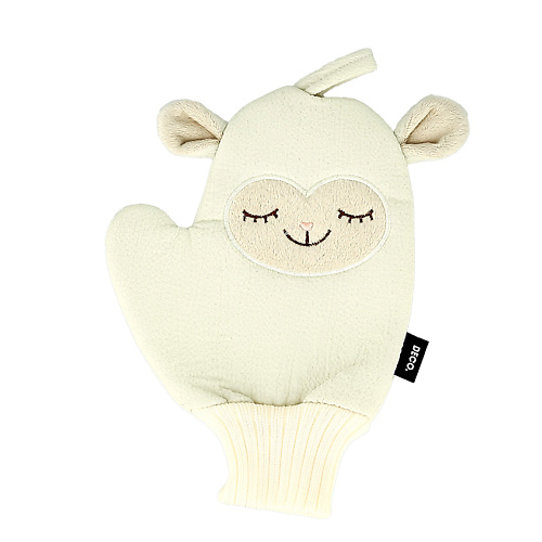 DECO. Мочалка-рукавица для тела кесса pretty sheep #1