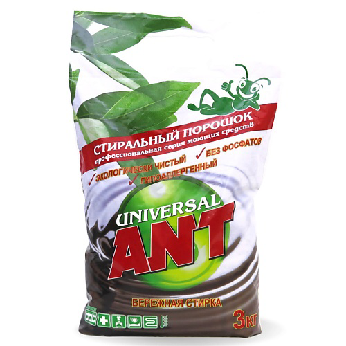 ANT Стиральный порошок Universal концентрированный 3000 #1