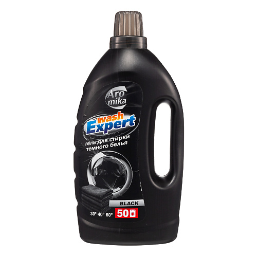 AROMIKA Гель для стирки черного белья Wash Expert Black 2000 #1
