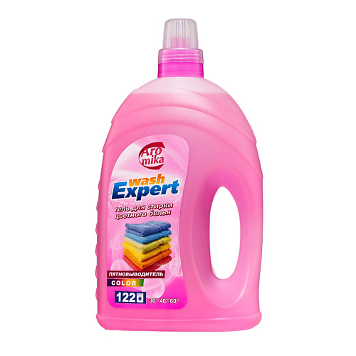 AROMIKA Гель для стирки цветного белья с пятновыводителем Wash Expert Color 4300 #1