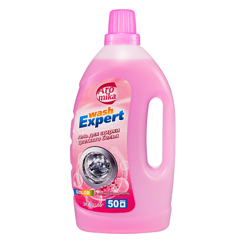AROMIKA Гель для стирки цветного белья с пятновыводителем Wash Expert Color 2000 #1