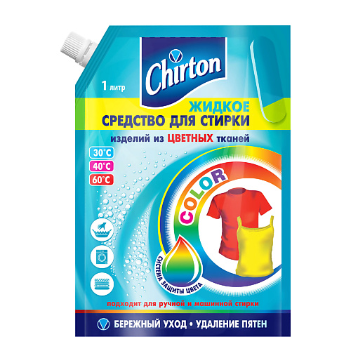CHIRTON Жидкое средство для стирки для цветных тканей 1000 #1