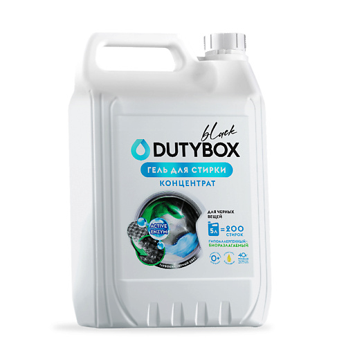 DUTYBOX Гель для стирки цветного и черного белья с пятновыводителем, жидкий порошок 5000 #1