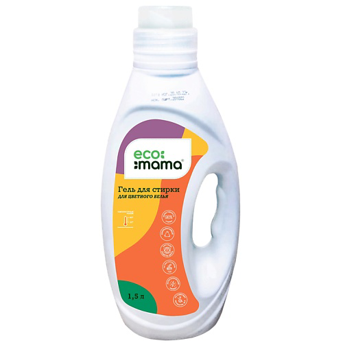ECO MAMA Гипоаллергенный гель для стирки цветного белья 1500 #1