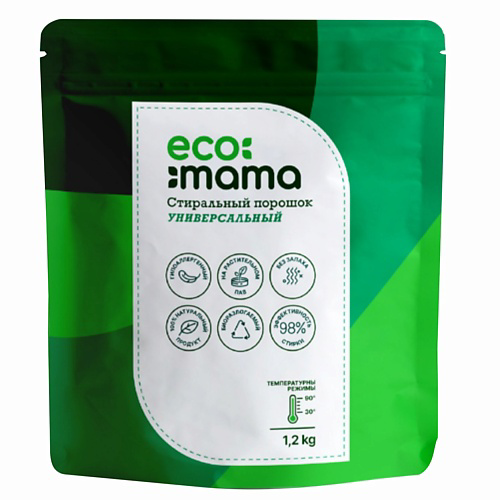 ECO MAMA Стиральный порошок универсальный 1200 #1