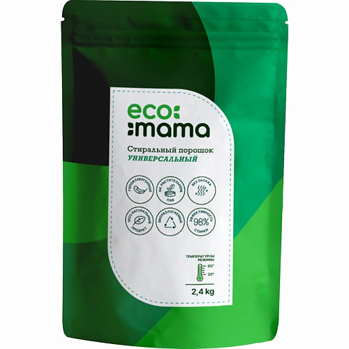 ECO MAMA Стиральный порошок универсальный 2400 #1