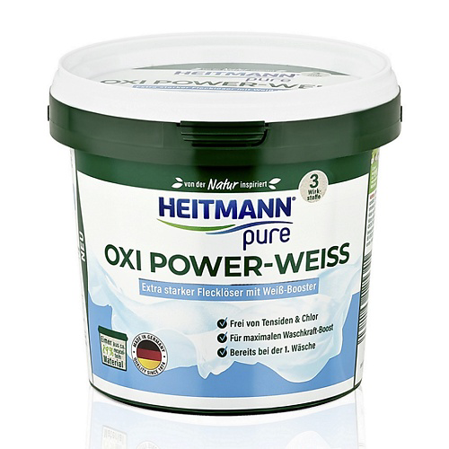 HEITMANN Средство для удаления пятен с белых тканей OXI Power Weiss 500 #1