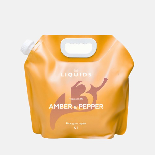 LIQUIDS Гель для стирки Амбра и перец 5000 #1