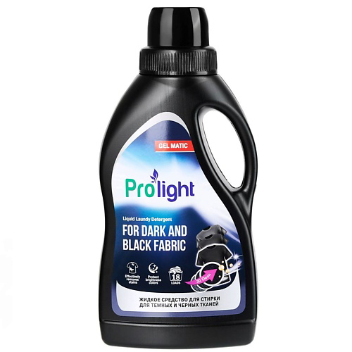 PROLIGHT Жидкое средство для стирки для темных и черных тканей 1000 #1