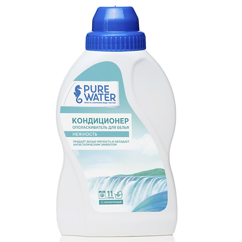 PURE WATER Кондиционер для белья Нежность Гипоаллергенный 480 #1