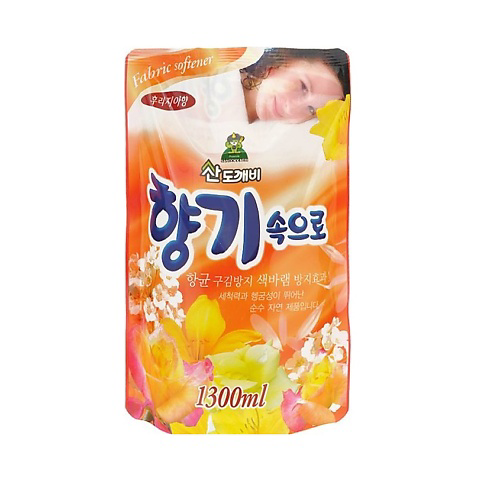 SANDOKKAEBI Концентрированный кондиционер для белья "Soft Aroma. Фрезия" 1300 #1