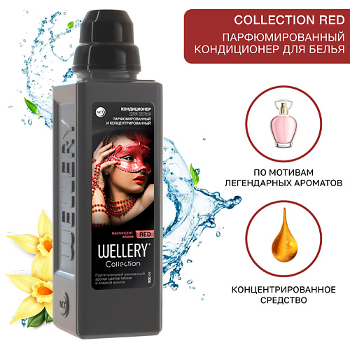 WELLERY Кондиционер для белья парфюмированный Collection RED 900 #1