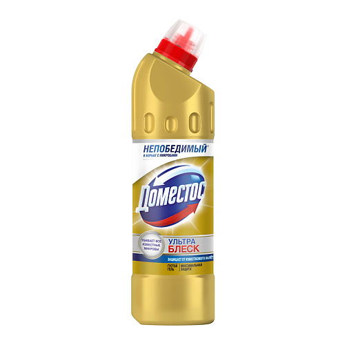 DOMESTOS Чистящее средство для туалета Ультра Блеск 500 #1