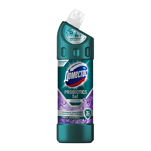 DOMESTOS Чистящее средство с активными пробиотиками Цветочная свежесть 750 #1