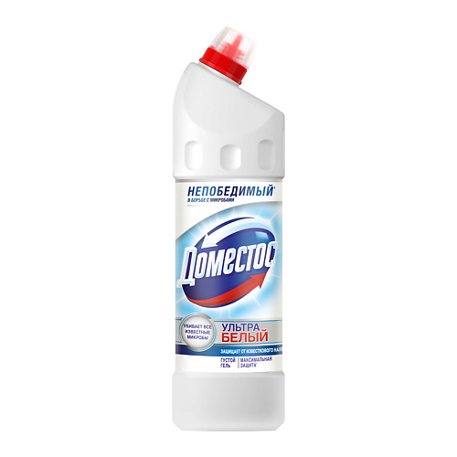 DOMESTOS Ультра Белый, чистящее средство для туалета и ванной 1000 #1