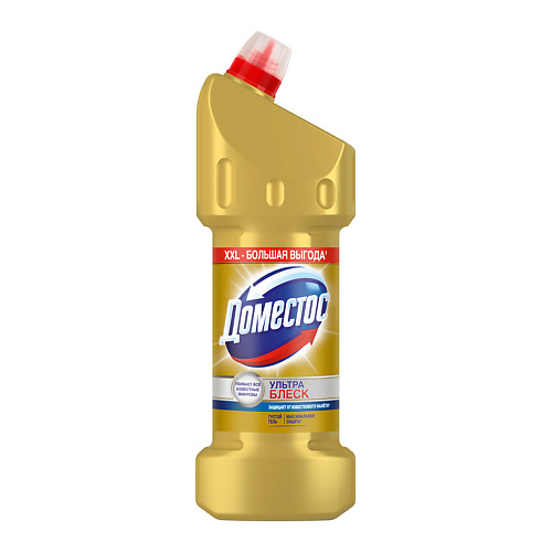 DOMESTOS Ультра Блеск чистящее средство для туалета 1500 #1