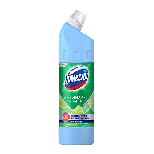 DOMESTOS Универсальное чистящее средство-гель освежающий цитрус антиналет 750 #1