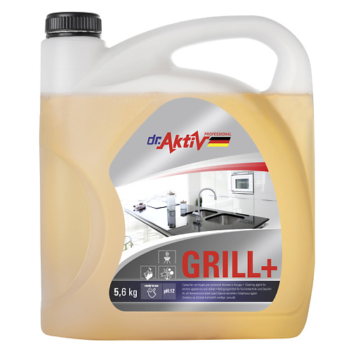 DR.AKTIV PROFESSIONAL Чистящее средство для кухонной техники и посуды GRILL PLUS 5000 #1