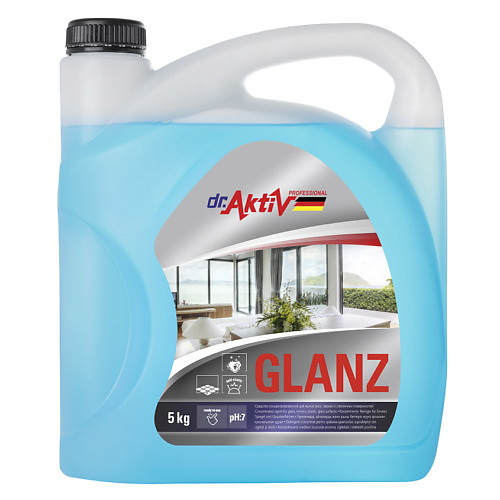 DR.AKTIV PROFESSIONAL Средство для мытья окон, зеркал и стеклянных поверхностей GLANZ 5000 #1