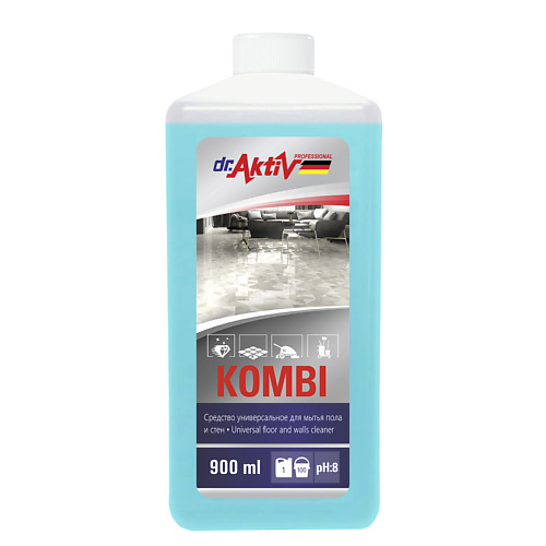 DR.AKTIV PROFESSIONAL Универсальное средство для мытья полов и стен KOMBI 900 #1