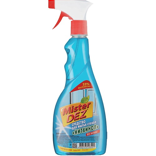 MISTER DEZ Eco-Cleaning "Нитхинол" средство для мытья стекол 500 #1