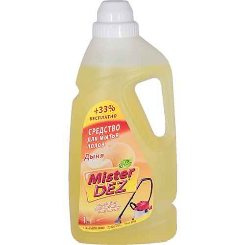 MISTER DEZ Eco-Cleaning Средство для мытья полов  "Дыня" 1000 #1