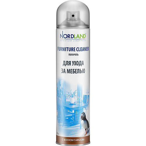 NORDLAND Полироль для ухода за мебелью с воском CARNAUBA 400 #1