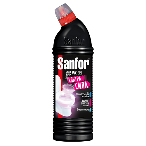 САНФОР WC Gel Средство для чистки и дезинфекции BLACK 750 #1
