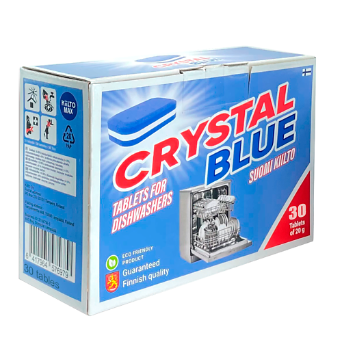 CRYSTAL BLUE Таблетки для посудомоечных машин #1
