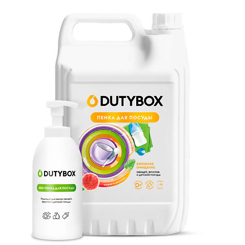 DUTYBOX Пенка для мытья посуды Инжир и Мелисса 5000 #1
