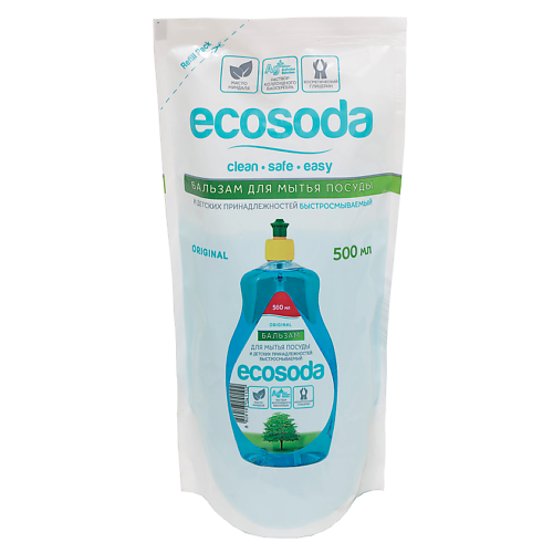ECOSODA Средство для мытья посуды и детских принадлежностей 500 #1