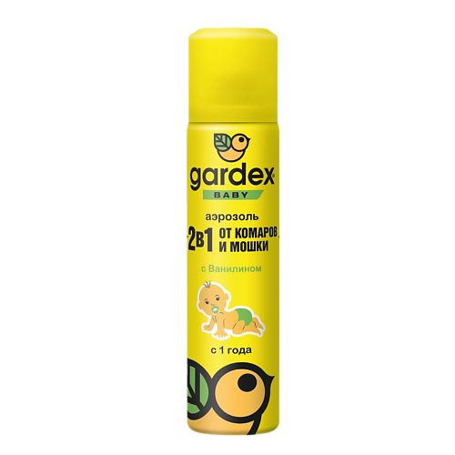 GARDEX Baby Аэрозоль от комаров и мошки для детей с 1 года 80 #1