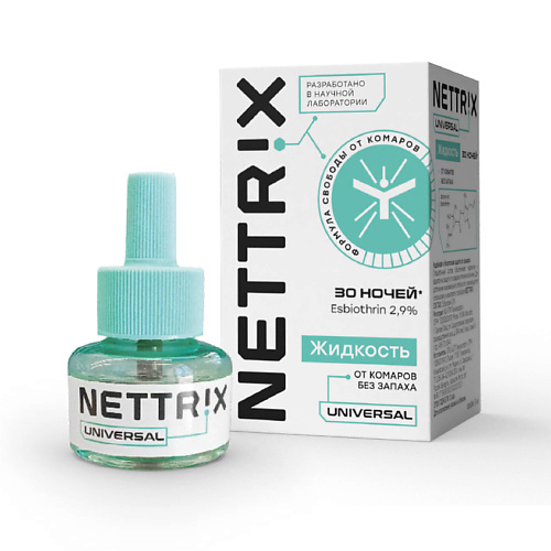 NETTRIX Жидкость от комаров 30 ночей #1