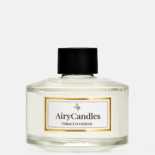 AIRYCANDLES Ароматический диффузор  TOBACCO & VANILLA с палочками из микрофибры 100 #1
