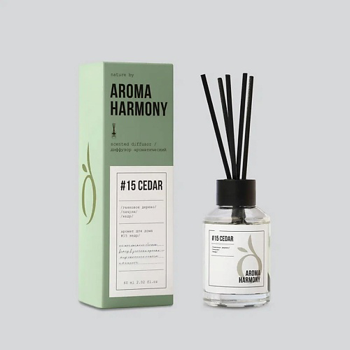 AROMA HARMONY Диффузор ароматический "#15 Cedar" 60 #1