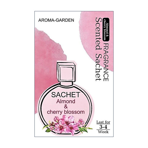 AROMA-GARDEN Ароматизатор-САШЕ Домашний аромат Миндаль и сакура #1